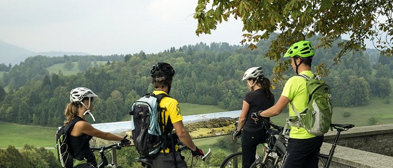 L'altipiano, cosparso di una vastissima rete di strade sterrate ed asfaltate poco frequentate, circondate da prati ben curati e forme carsiche tipiche, è sicuramente indicato anche per ciclisti meno esperti.